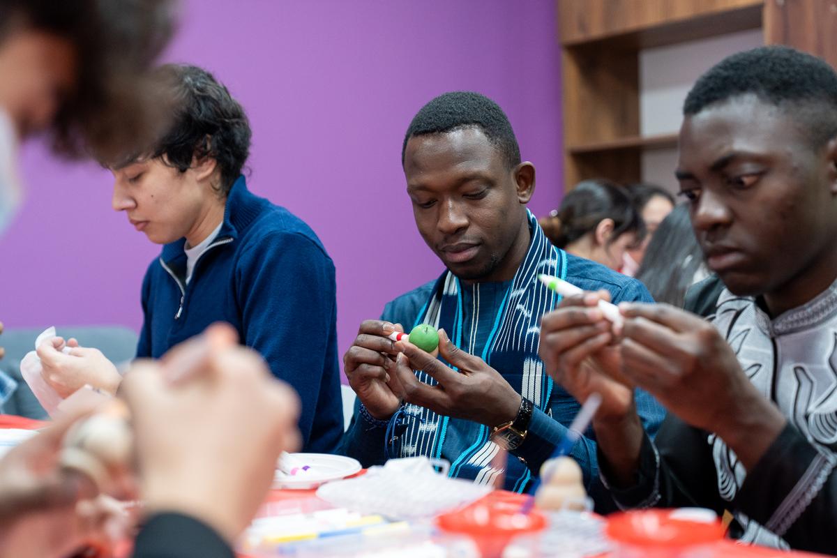 Иностранные студенты Ставрополя приняли участие в новогоднем мероприятии