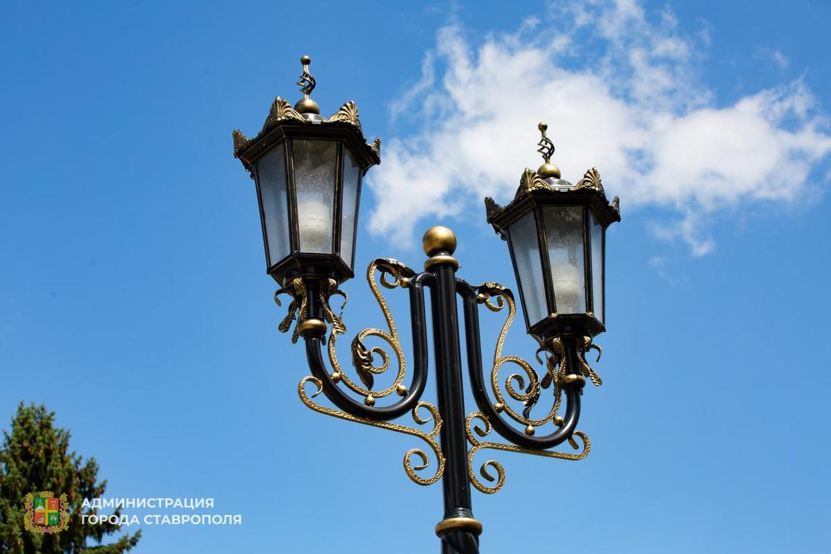 В Ставрополе в 2025 году ввели в строй 11 км новых линий уличного освещения