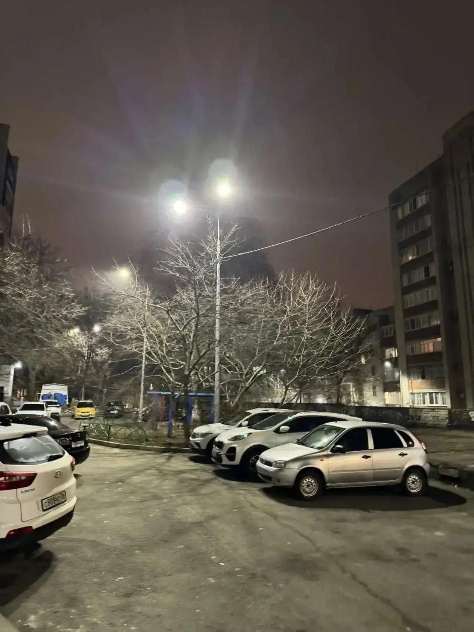 В Ставрополе ввели в эксплуатацию два новых участка линий уличного освещения