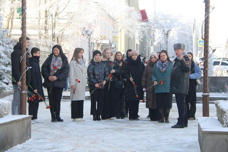 Ставропольские полицейские провели экскурсию по музею МВД для студентов СтГАУ