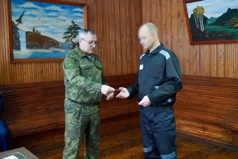 На Ставрополье осуждённый был удостоен медали Суворова