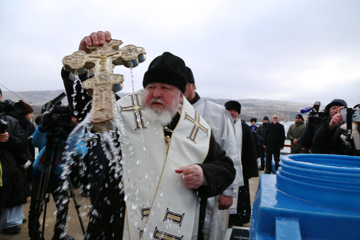 Крещение Господне Святая вода Сенгилея