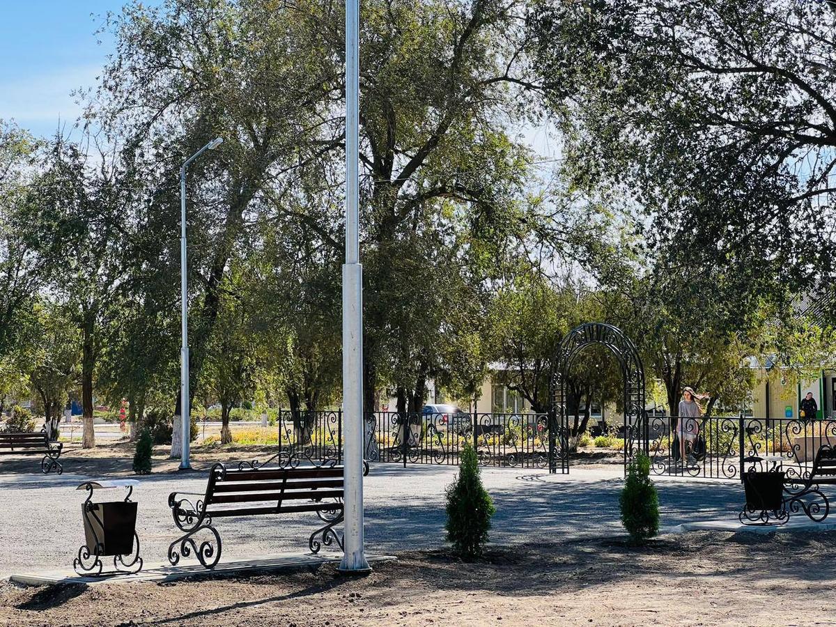 В Ипатовском округе благоустроили парковые зоны и отремонтировали дороги