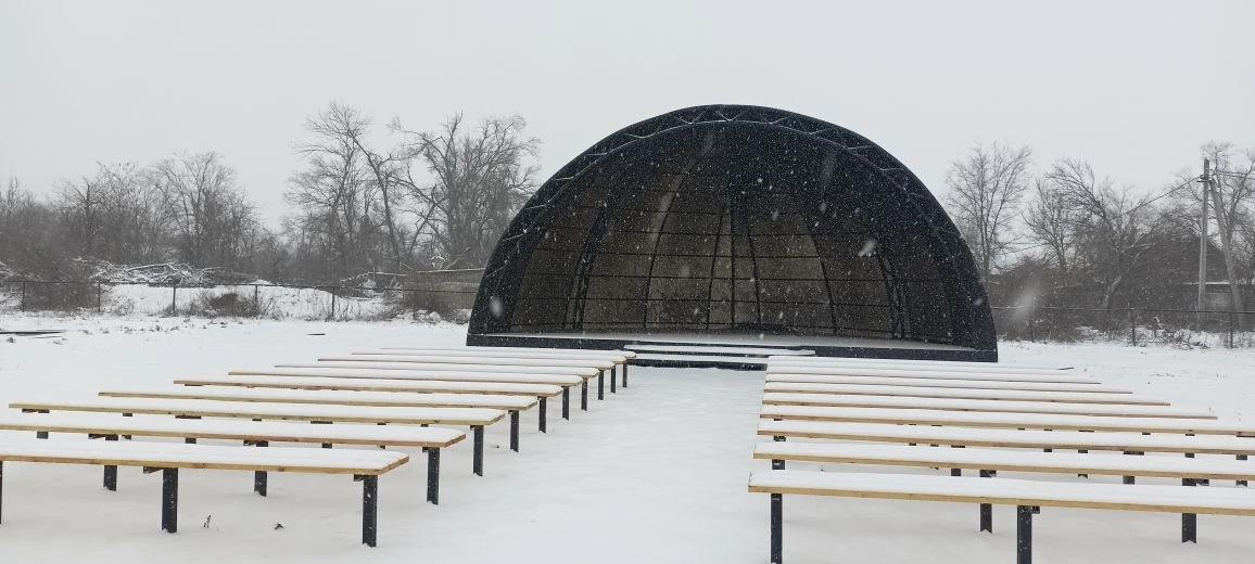 В сельской школе на Ставрополье оборудовали площадку для творчества и выступлений