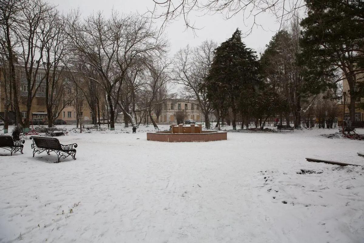 Глава Ставрополя рассказал о благоустройстве сквера в нижней части города