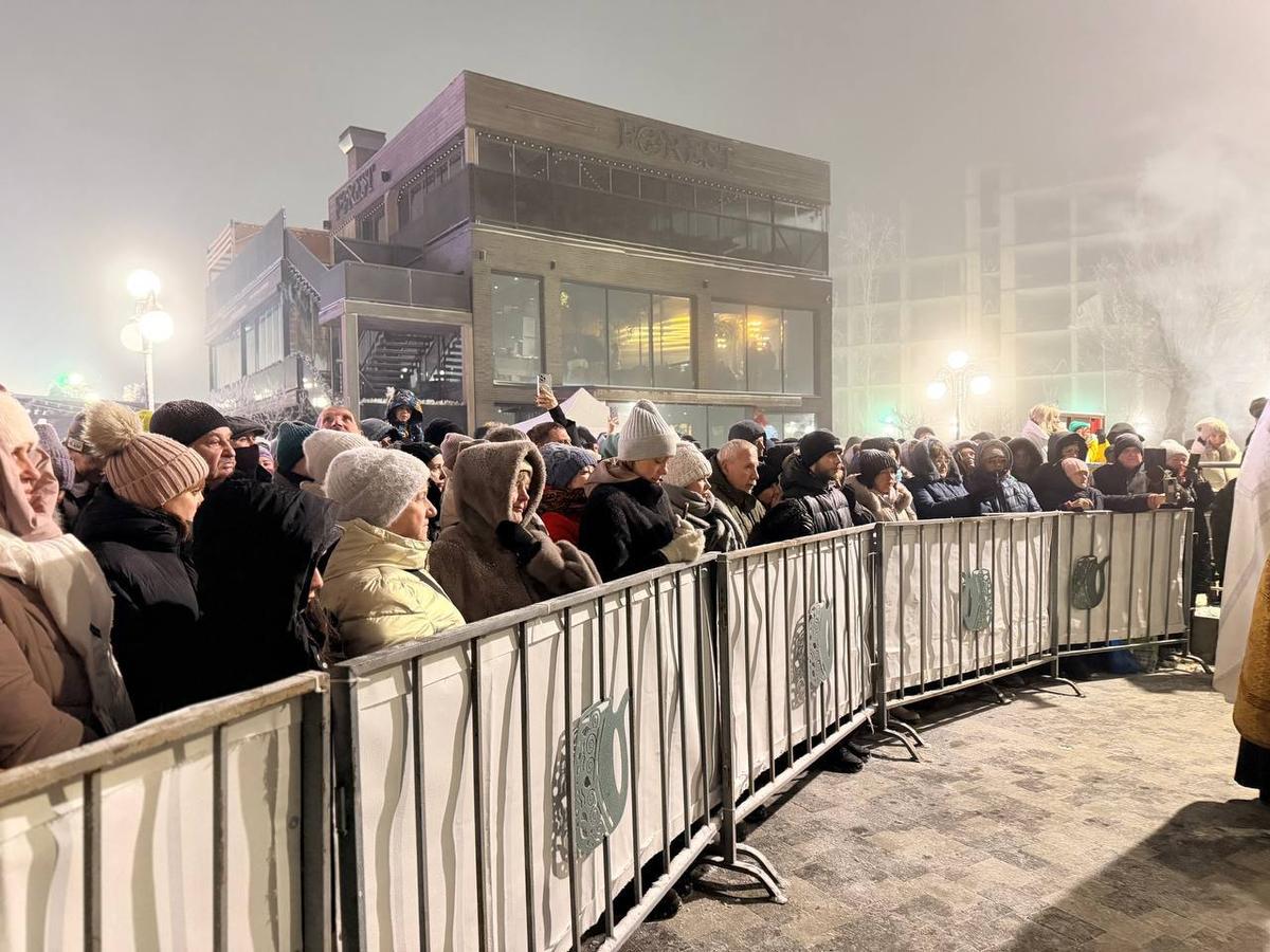 Омовение в Крещение совершило рекордное количество человек в Железноводске