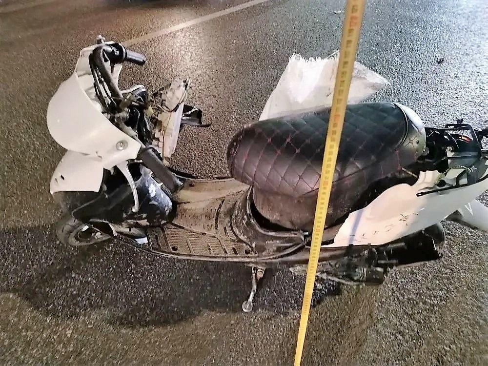 В Пятигорске в ДТП попал скутерист без водительских прав