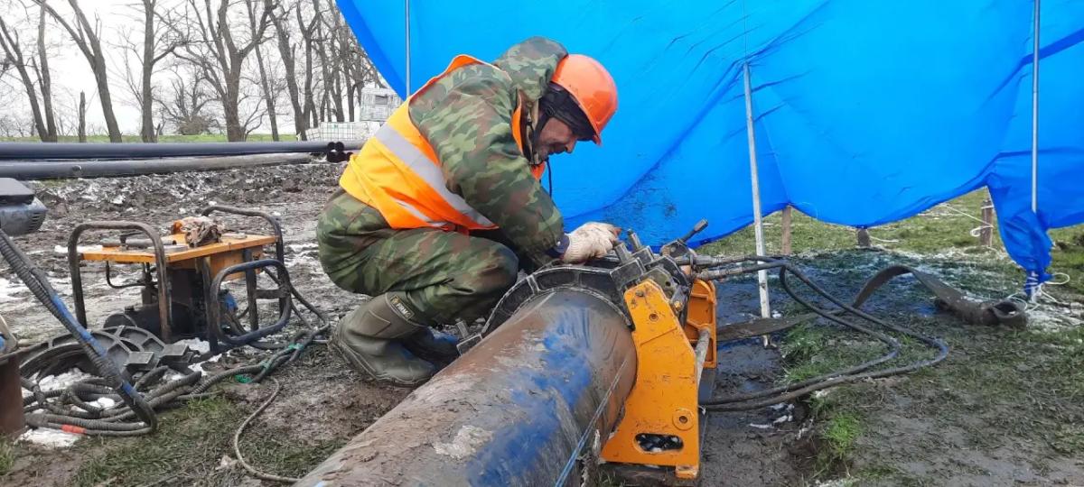 В Туркменском округе закончили капремонт водных магистралей