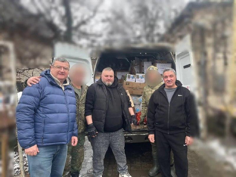 Степновский округ вновь направил гуманитарный груз бойцам на передовую