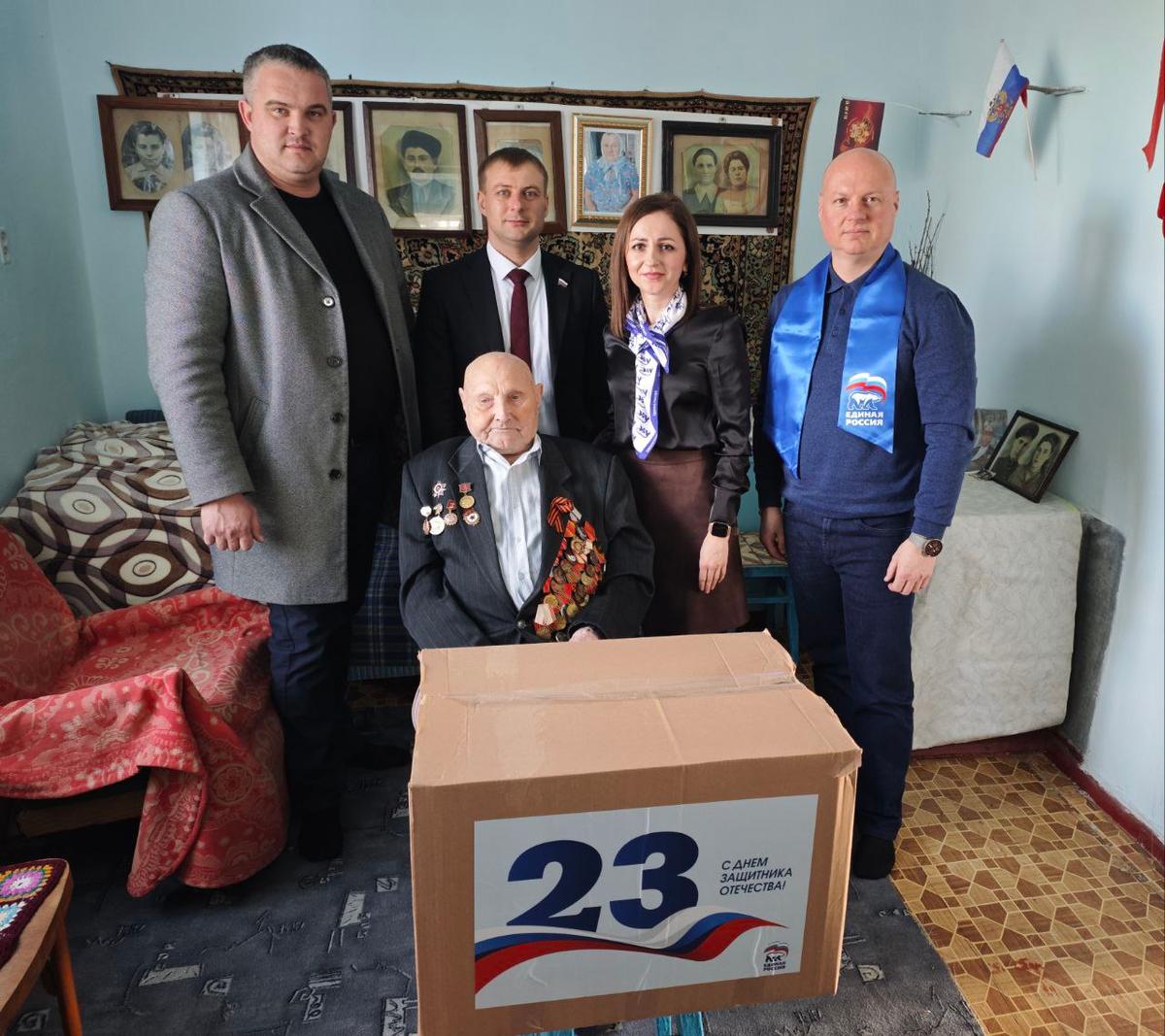 С Днем защитника Отечества поздравляют ветеранов на Ставрополье