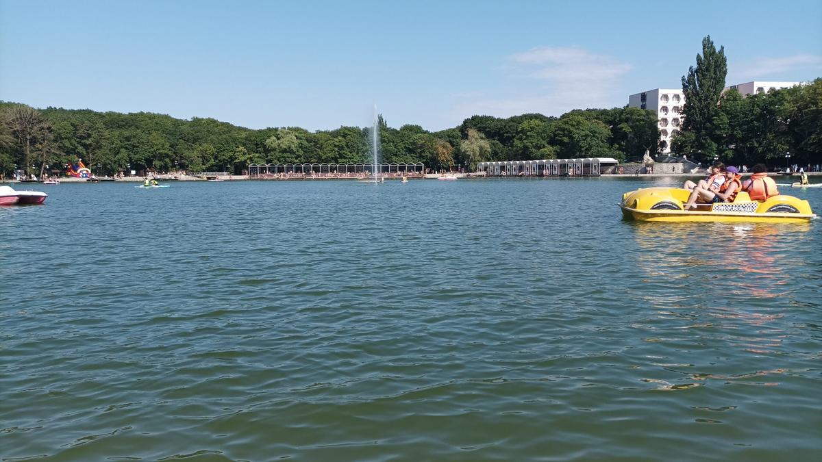 У главного озера Железноводска установят памятник красноухой черепахе