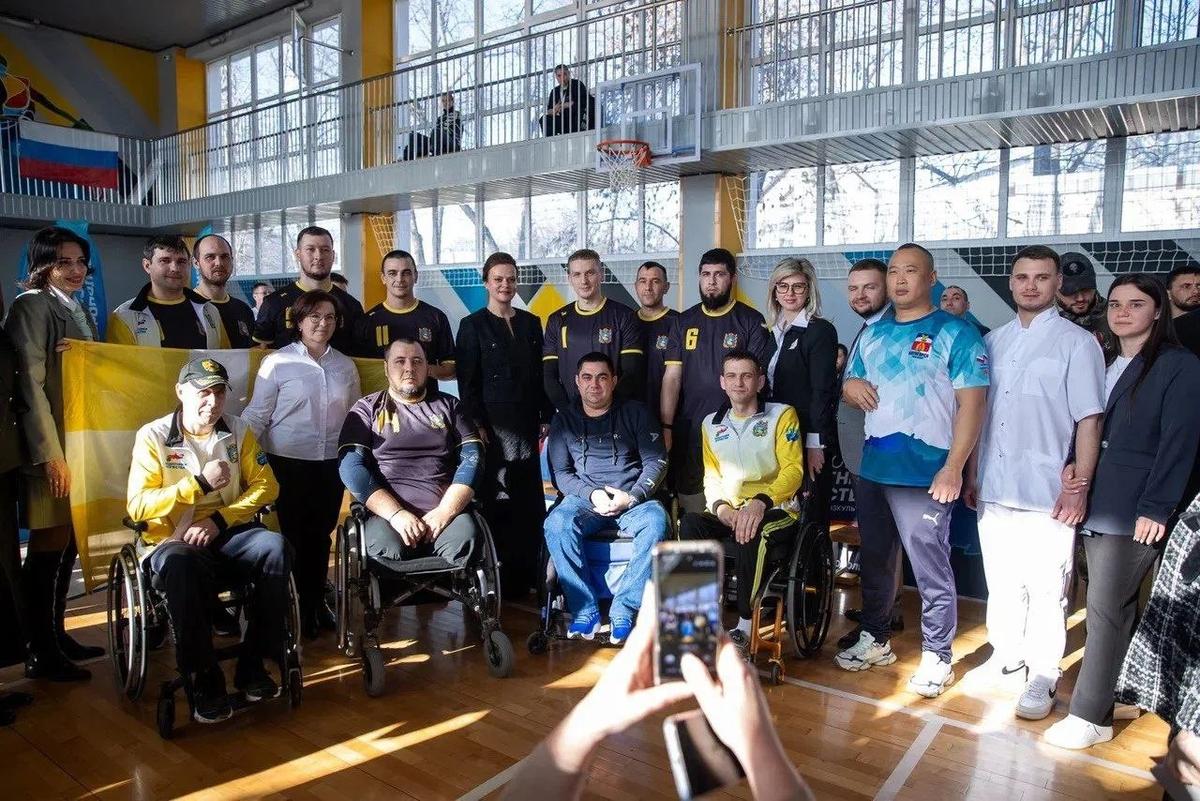 Ставропольская команда ветеранов СВО заняла первое место в волейболе сидя