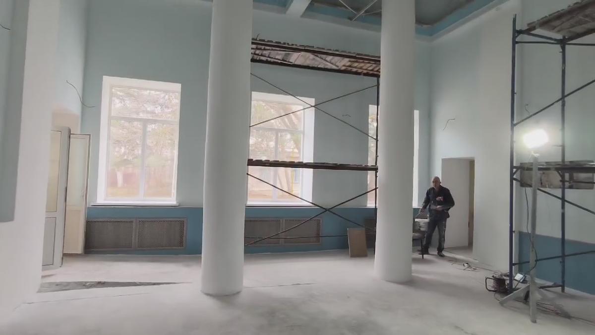 В Ставрополе продолжается ремонт культурно-досугового центра «Мир»
