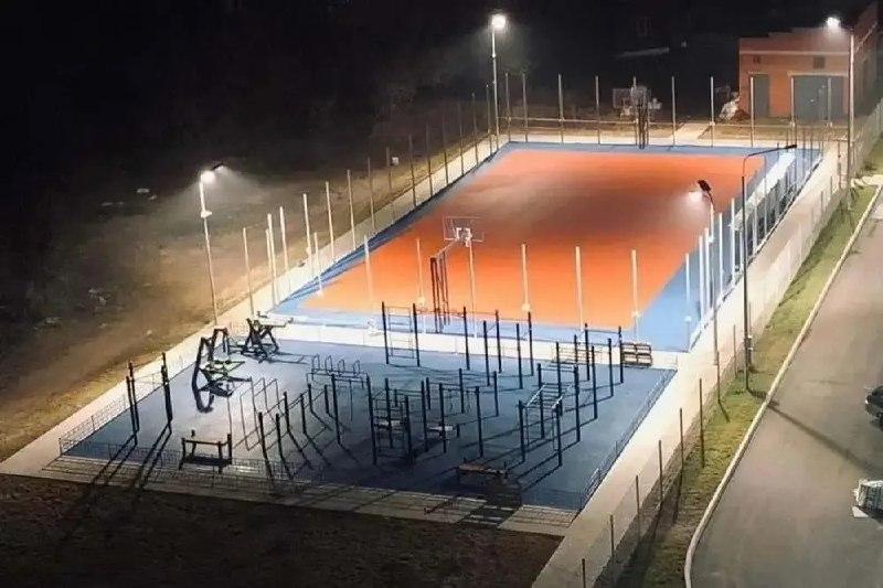В посёлке Красногвардейского округа в 2026 году появится «умная» спортплощадка