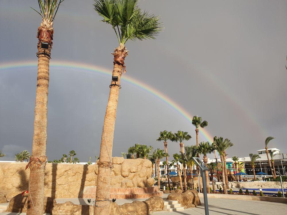 Ставропольчанка сфотографировала яркую радугу в небе Египте после песчаной бури