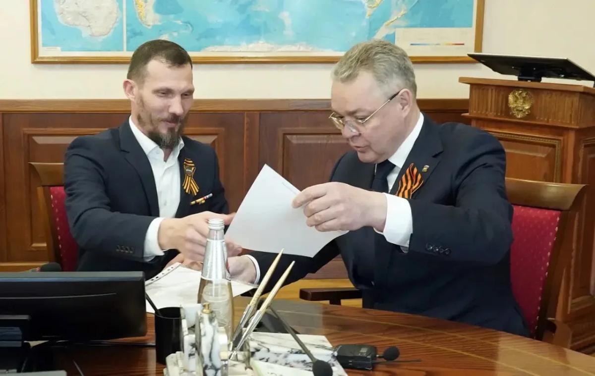 Глава Ставрополья встретился с представителями краевой ассоциации ветеранов СВО