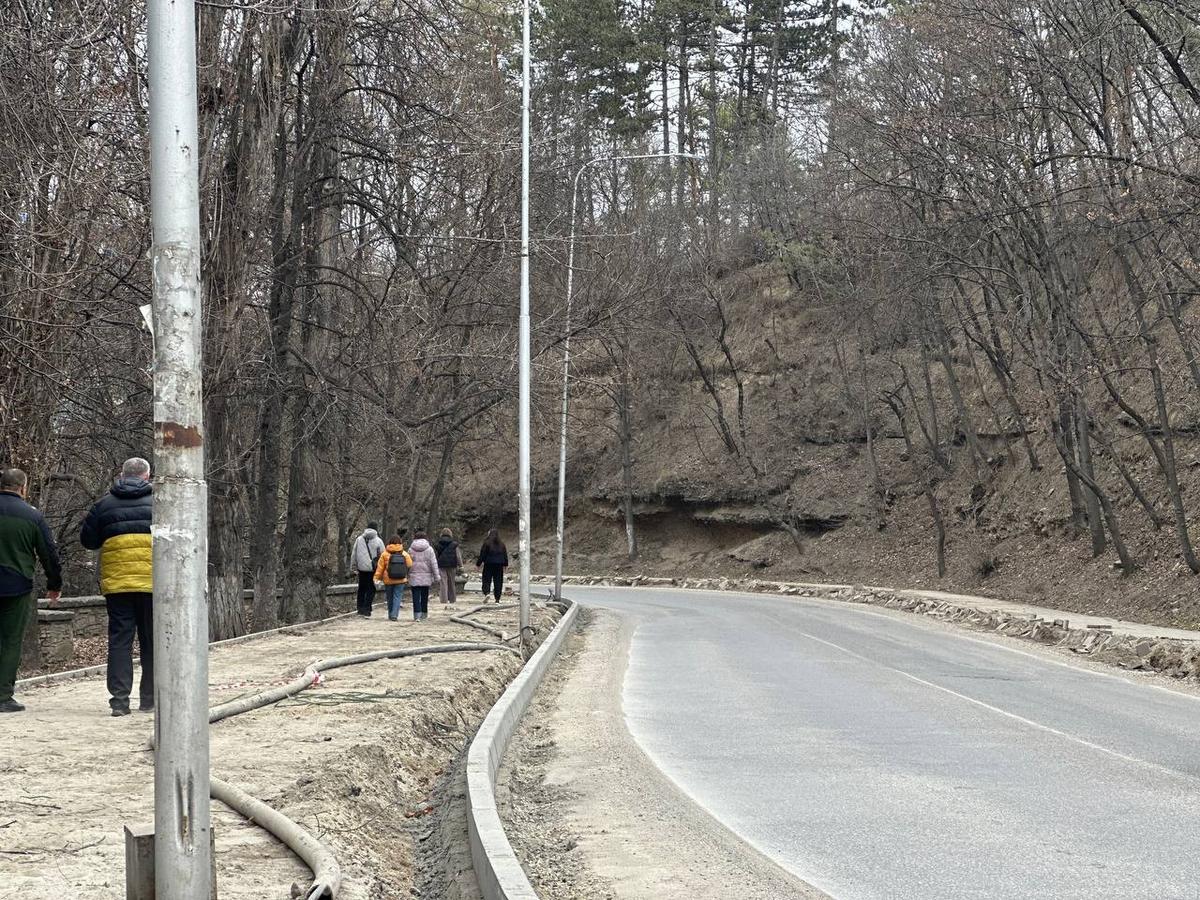 В Кисловодске ремонтируют три участка автодорог