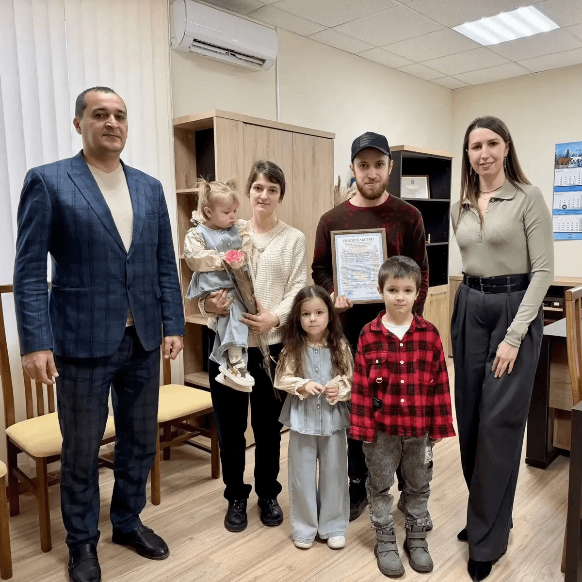 В Новоселицком округе помогли купить жилье двум семьям