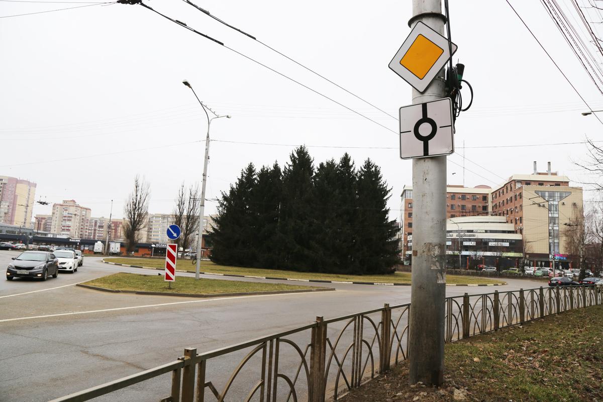 Когда круг – обычный перекресток