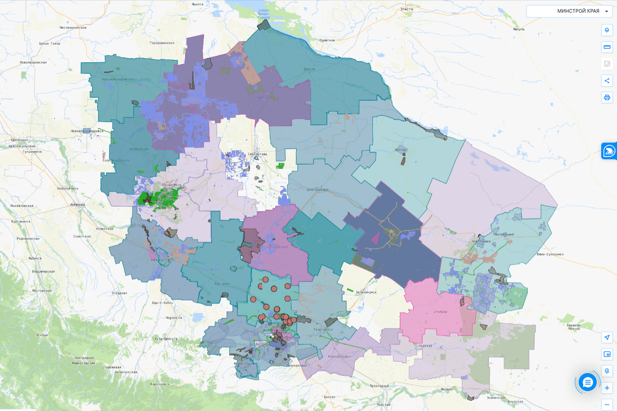 Около 8000 градостроительных данных Ставрополья попали на федеральную платформу