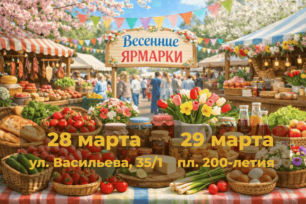 Ярмарки «Покупай ставропольское!» пройдут в столице края в выходные 28-29 марта