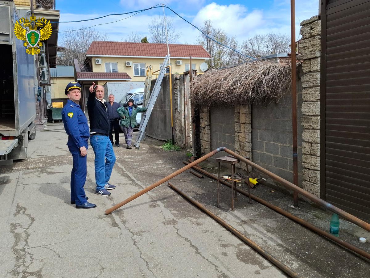 В Ессентуках прокуратура добилась возобновления подачи газа