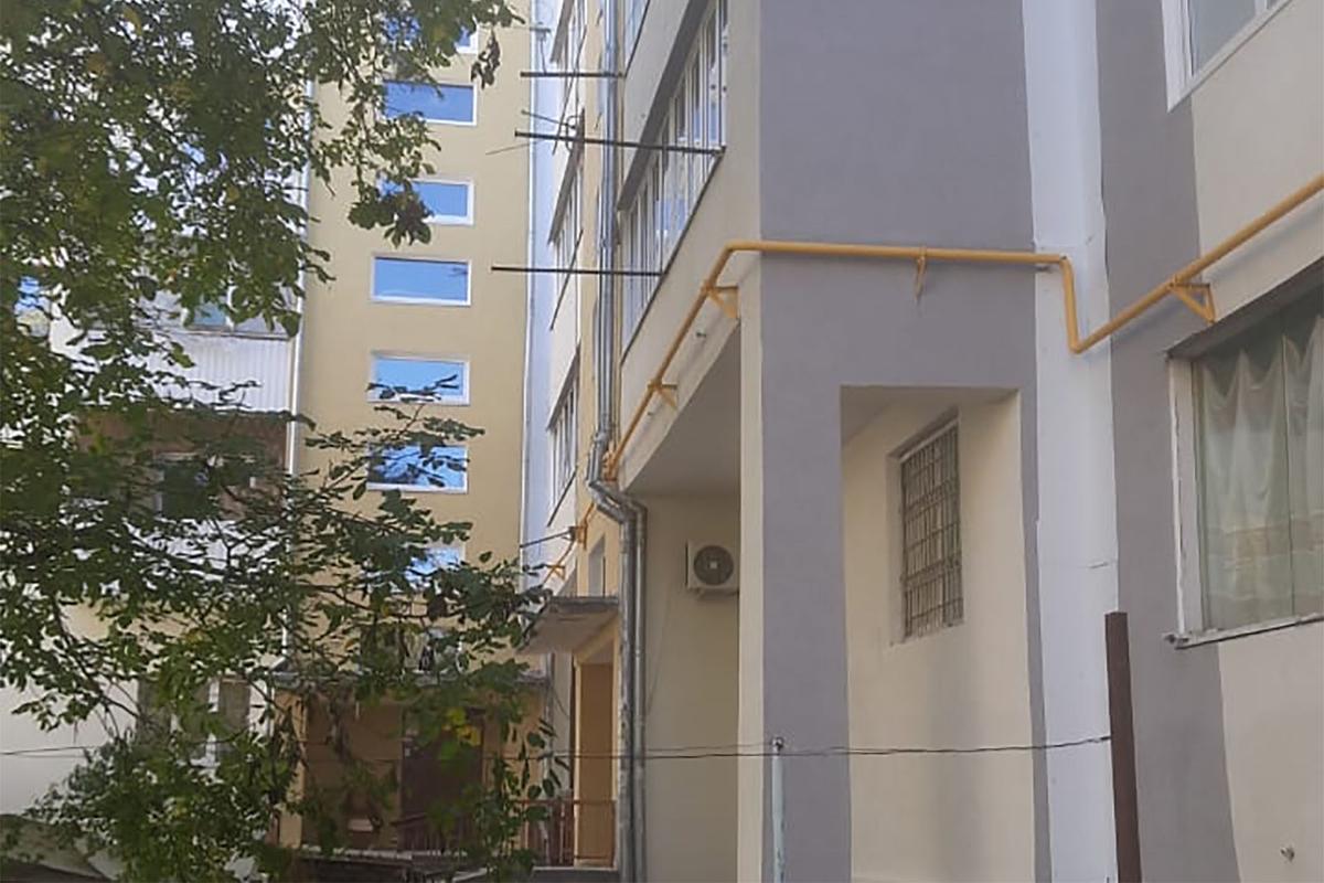 В Кисловодске завершили капремонт фасада многоквартирного дома