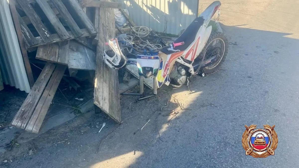 Подросток получил травмы при падении с питбайка в Минераловодском округе