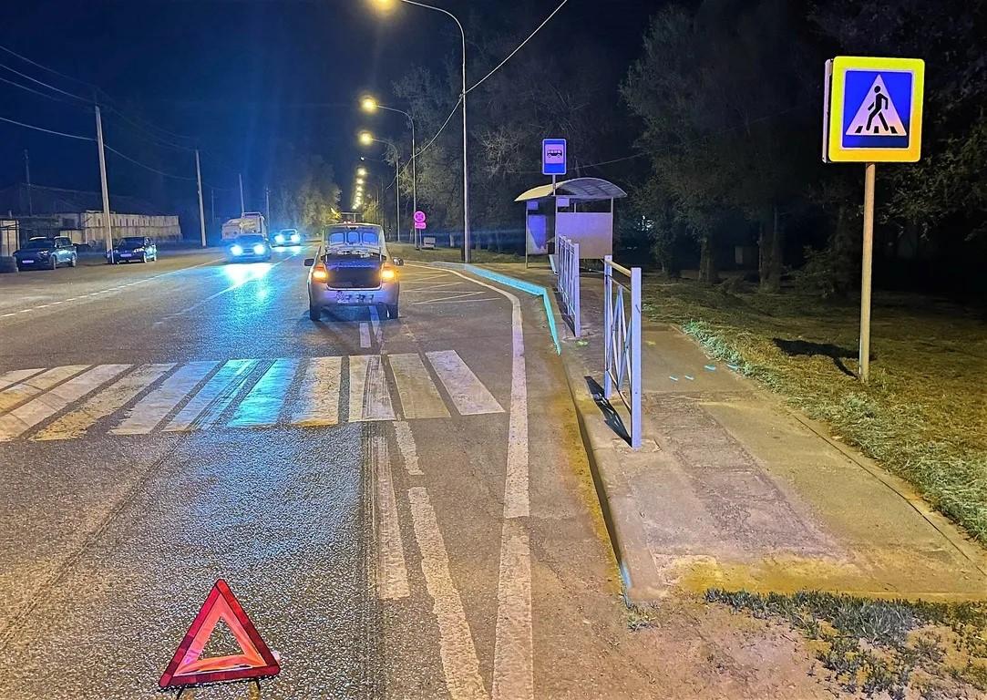 В селе Дивном молодой водитель сбил пожилого пешехода на переходе