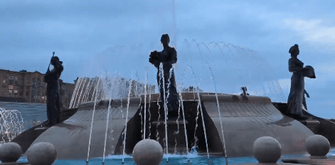 В Ставрополе торжественно открыли сезон фонтанов