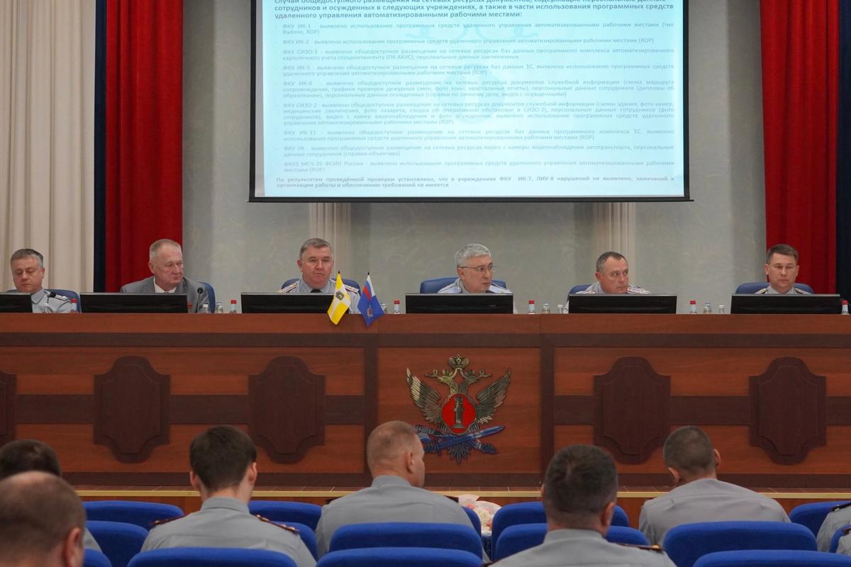 В Ставрополе коллегия краевого УФСИН подвела итоги работы за первый квартал года