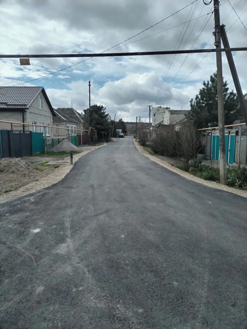 В  Незлобной завершен капитальный ремонт дороги местного значения