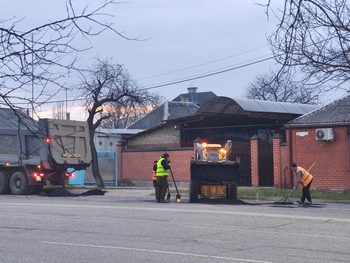 Дорожные работы в Георгиевском округе идут полным ходом