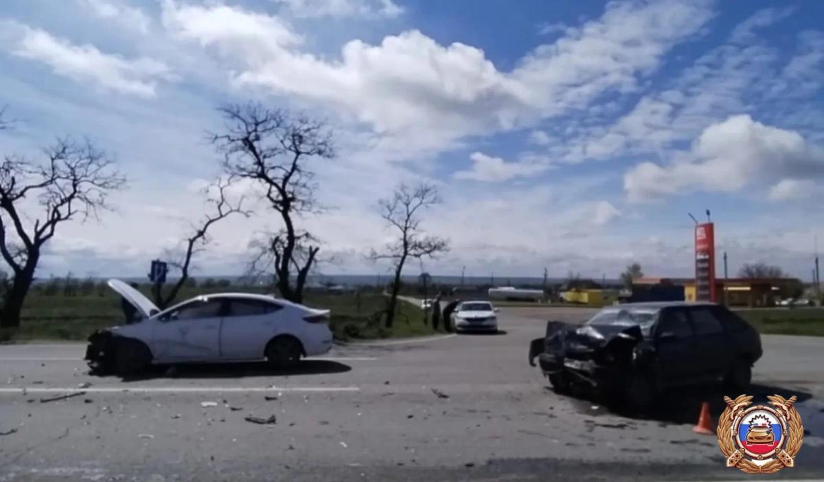 В ДТП по вине пожилого водителя пострадал молодой мужчина в Буденновском округе