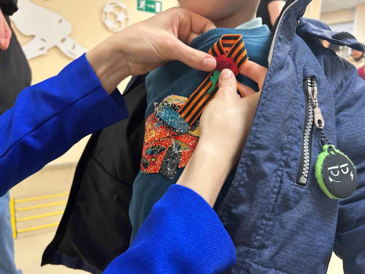 В Ставрополе провели патриотические акции на матче Высшей лиги по гандболу