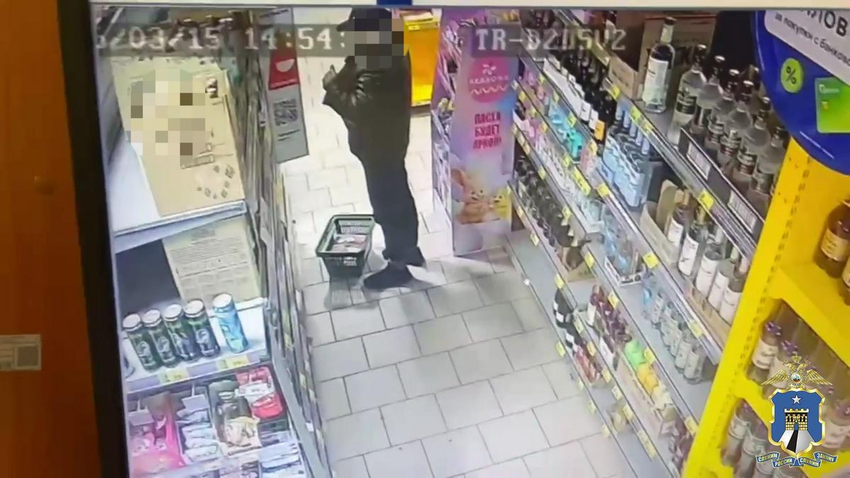 Житель Ипатовского округа украл из магазина дорогой алкоголь