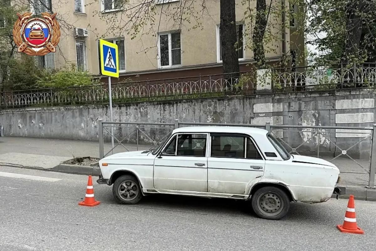 В Кисловодске водитель «шестерки» из соседнего региона сбил на переходе женщину