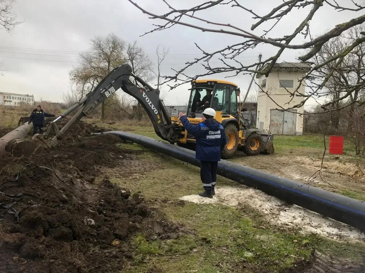В поселке Берёзовском обновили водоснабжение