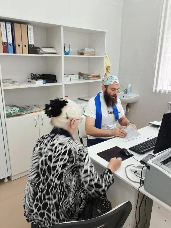 Медики Александровского округа провели выездной осмотр сельских жителей