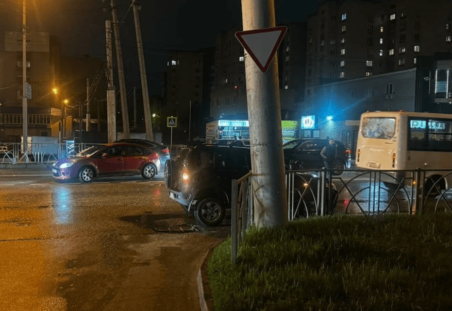 Нетрезвый водитель устроил ДТП в Ставрополе