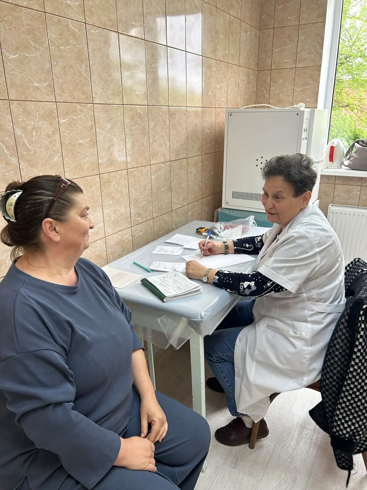 В станице Гаевской провели выездное медицинское обследование жителей