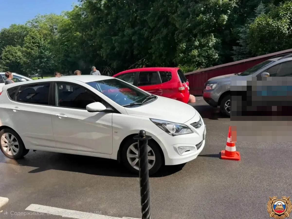 Во дворе Ставрополя сбили ребенка