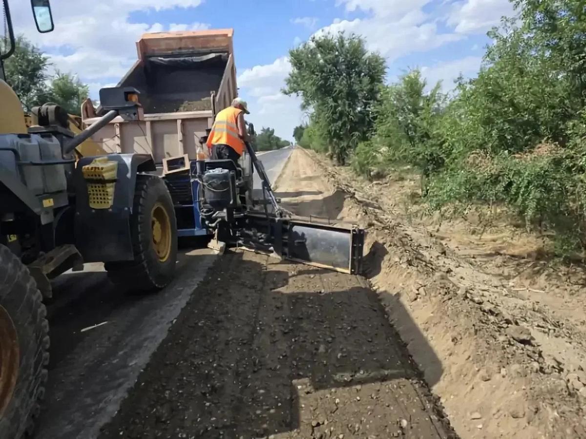 На Ставрополье завершают ремонт участка трассы между Буденновском и Арзгиром