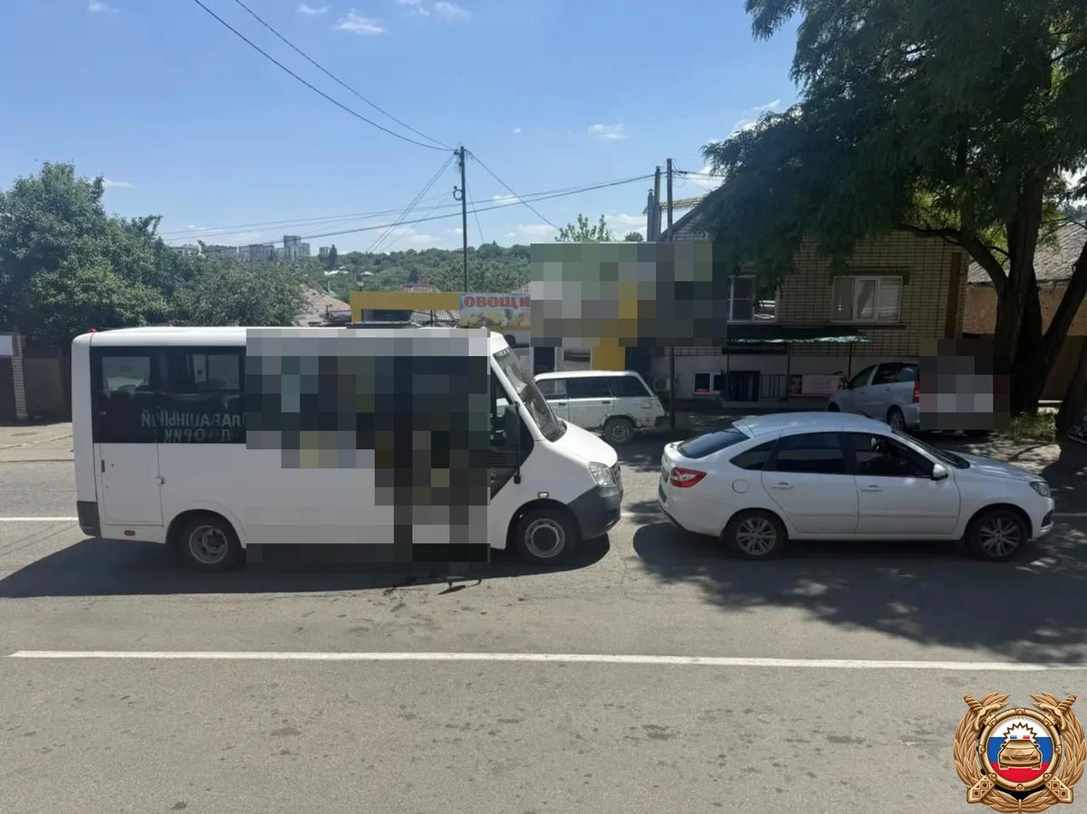 В Ставрополе пассажирка маршрутки пострадала в ДТП