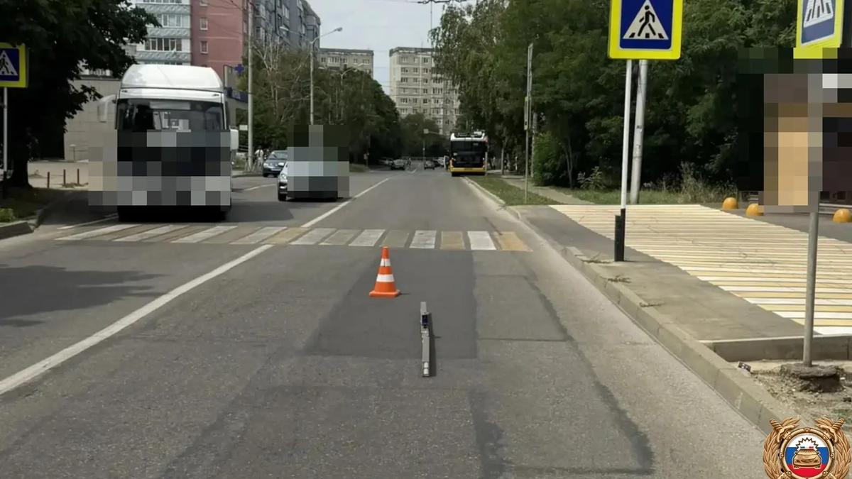 В Ставрополе из-за резкого торможения в маршрутке упала пассажир