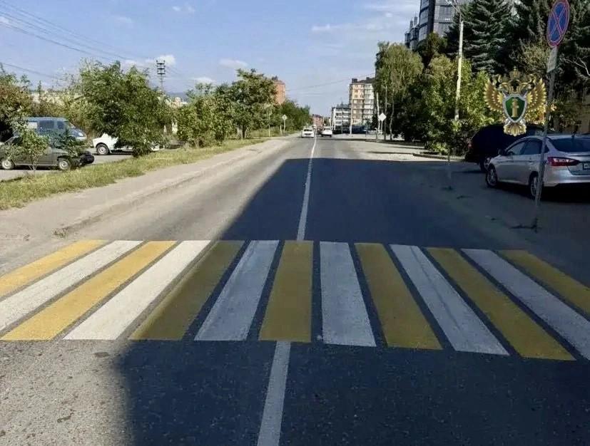 В Ессентуках вмешательство прокуратуры помогло сделать дорогу безопаснее