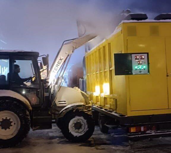 В Ставрополе на помощь коммунальщикам пришла снегоплавильная установка