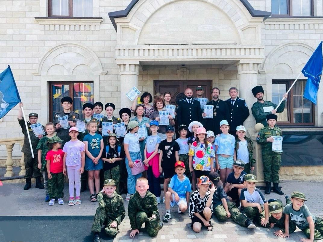 Православные юные казаки Ставрополя провели воинские состязания