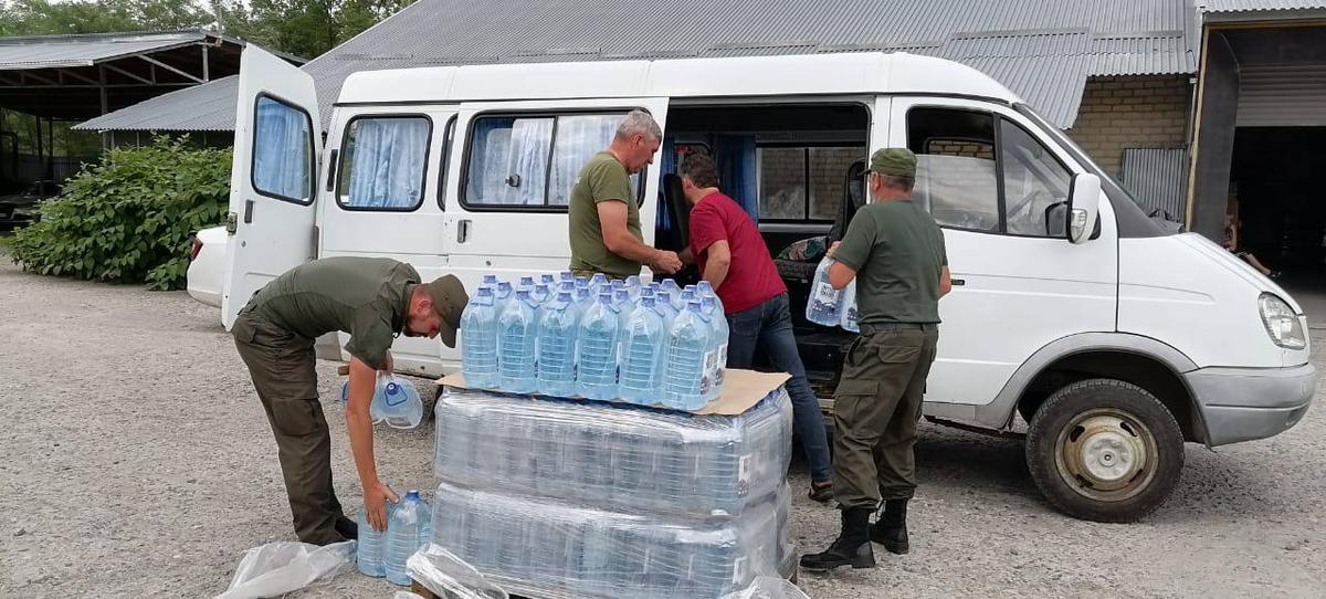 Ставропольские казаки отправили в зону спецоперации гумпомощь