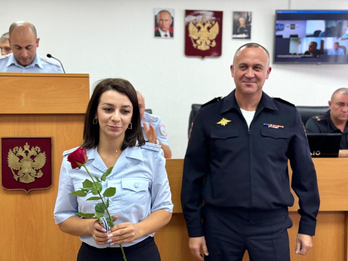 В Ставрополе полицейские получили новые погоны